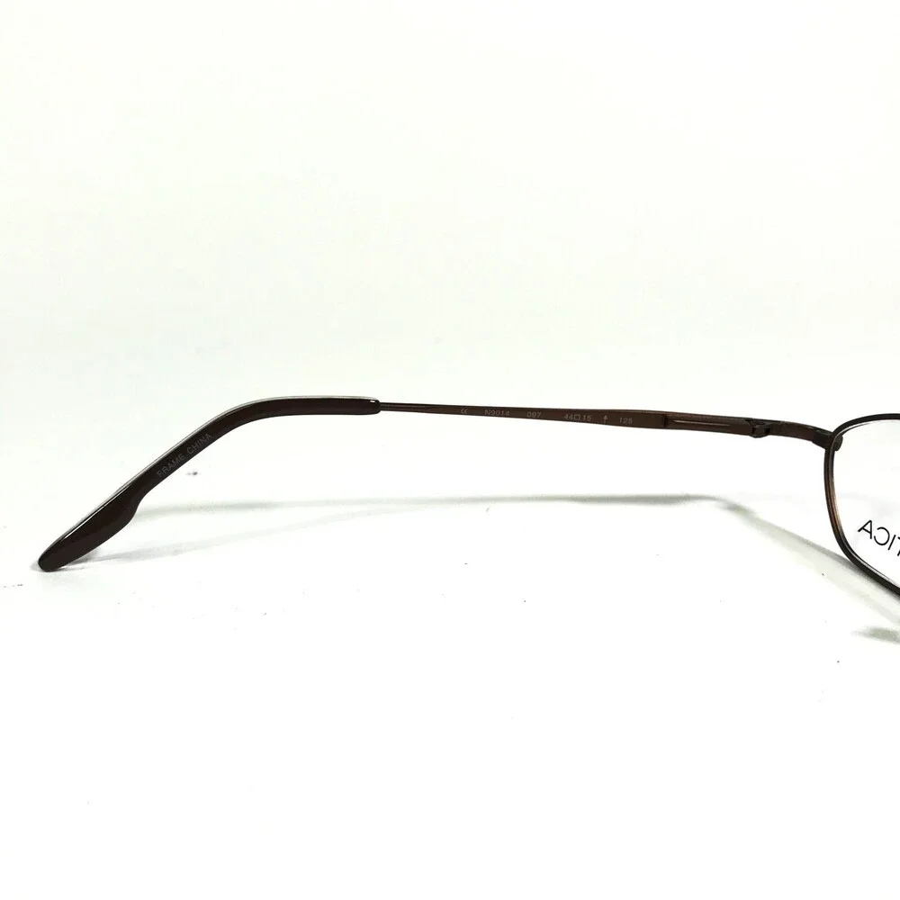 Nautica Eyeglasses Frames N9014 097 Brown Round Full Rim 44-15-125